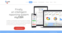 Desktop Screenshot of mydbr.com